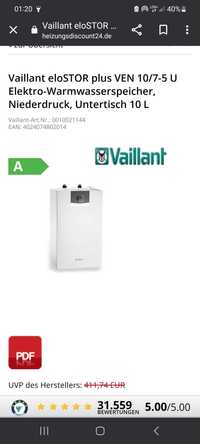 Vaillant boiler 10 litri