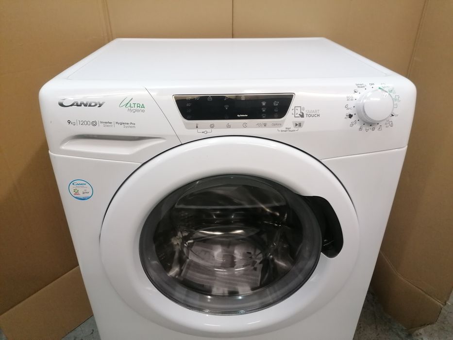 Mașina de spălat Candy Ultra Hygiene 9 kg, 1200 RPM, inverter