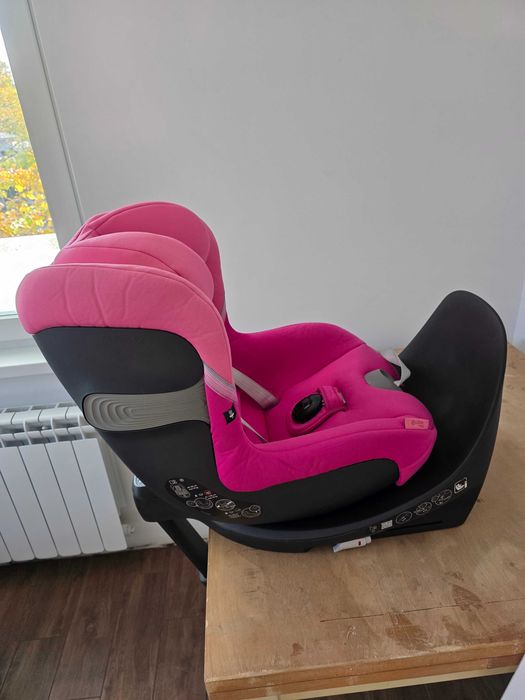 CYBEX Стол за кола с база (61-105см) SIRONA S2 I-SIZE MAGNOLIA PINK