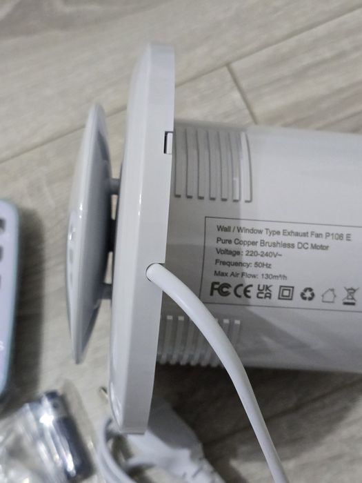 Ventilator de baie 100 mm – puternic și silențios, bidirecțional