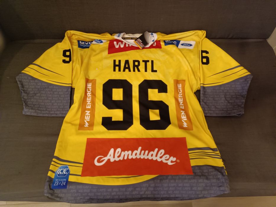 Tricou hochei authentic Jersey Hartl 96 mărimea M