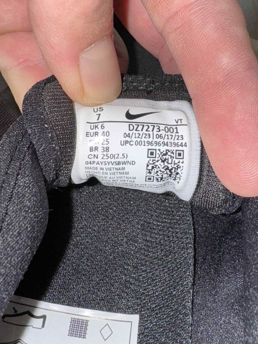 Nike Vapormax Moc Roam Black 40 номер