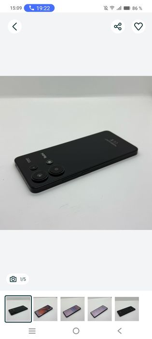 Note 13 8/256 ishlatilmagan