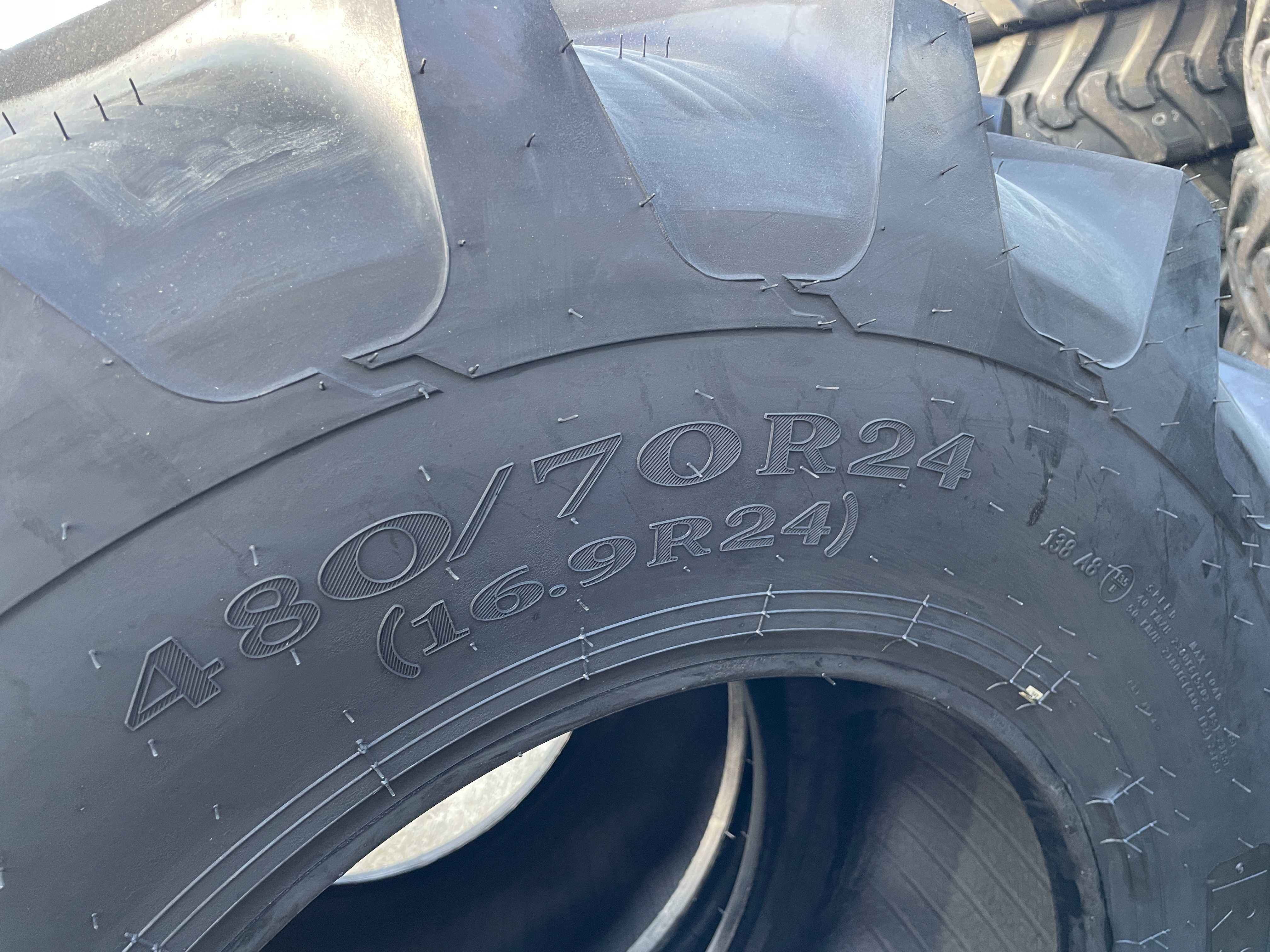 480/70R24 Cauciucuri noi agricole tractor 16.9-24 Radiale