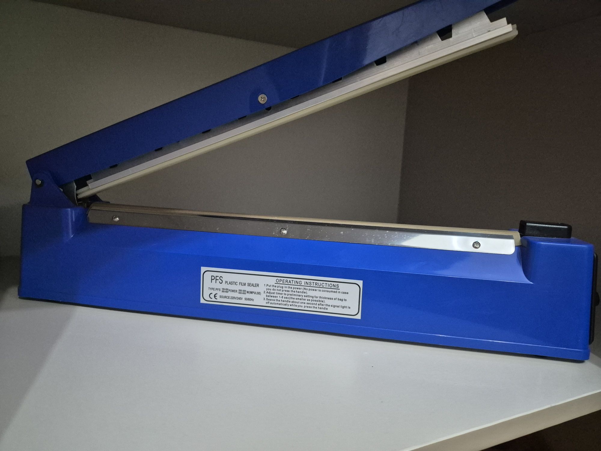 Запайщик пакетов sealer pfs 400