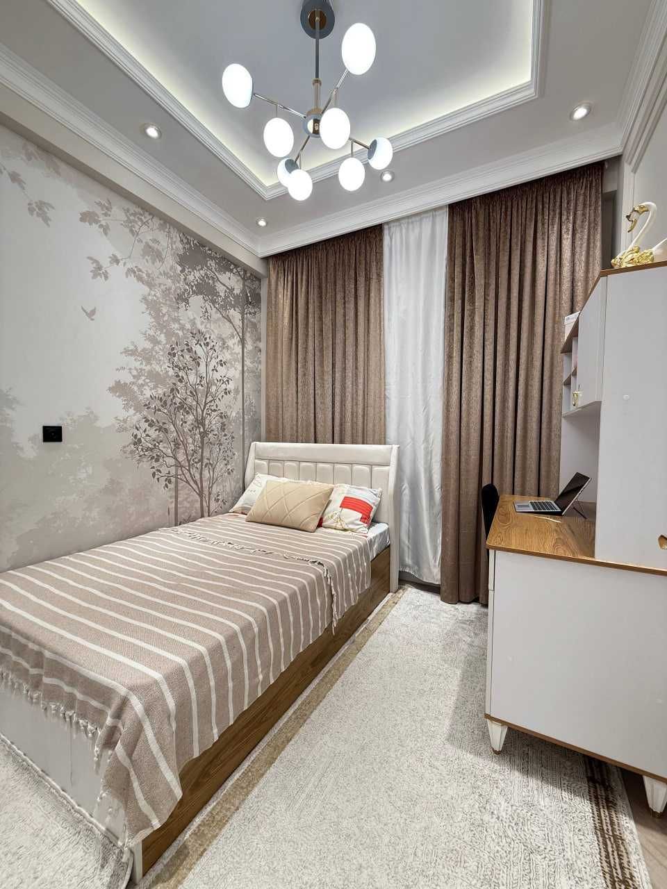 Эксклюзив! Юнусабад` 4 комн., 87м², евро+мебель, 6/11
