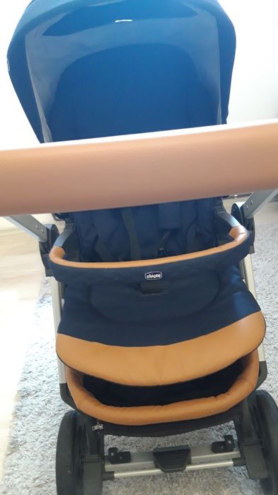 Carucior copii Chicco Style Go albastru,  0-3 ani