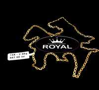 Bijuteria Royal lanț din aur 14k 2.68 gr