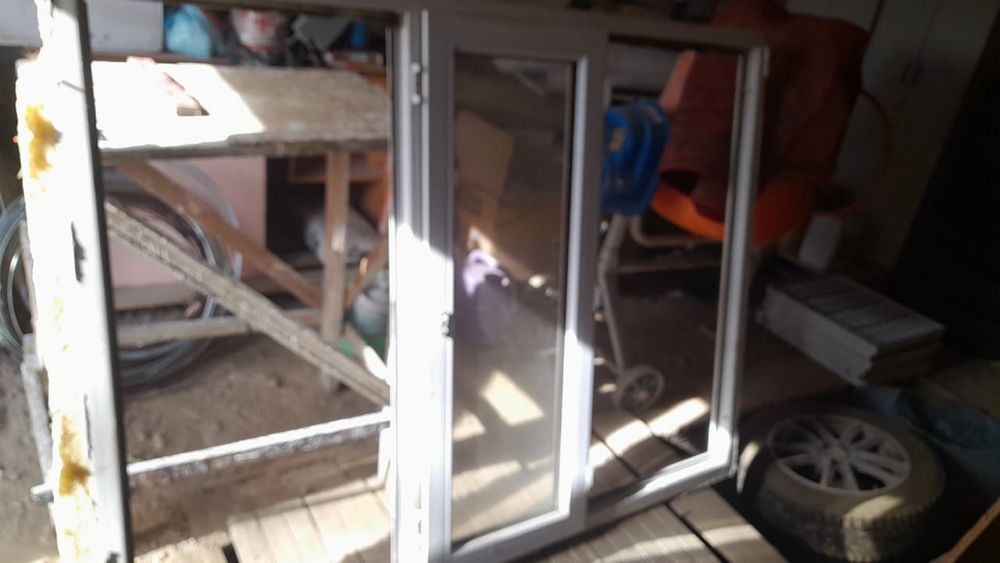 Окно из пластика бу