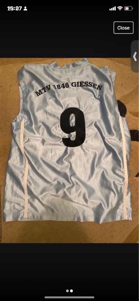 Mtv 1846 giessen u18 germany basketball jersey marime XL