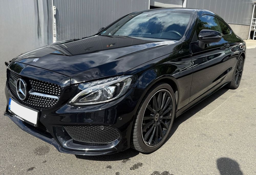 Mercedes-Benz C C 220d coupe/brown leather/camera/ILS/ Night/ ambiental light