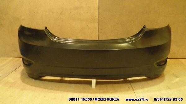 Задний бампер Hyundai Accent solaris 11-14 акцент аксент соларис седан