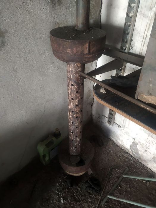 Печь на отработанном масле