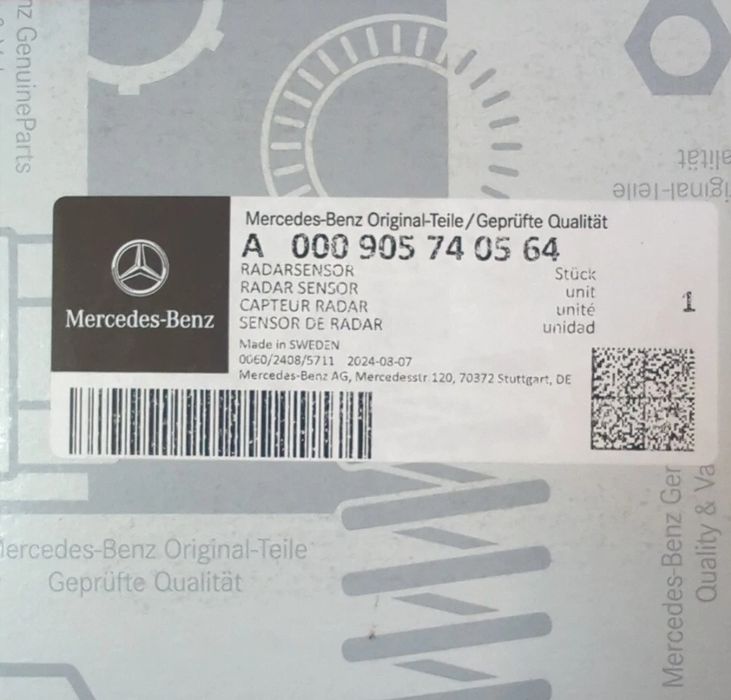 Senzor Radar Mercedes C-Class W205 A205 S205 SENZOR UNGHI MORT OFERTĂ