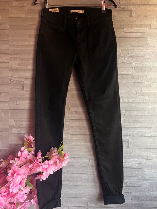 LEVI’S SUPER SKINNY черни панталони-дънки