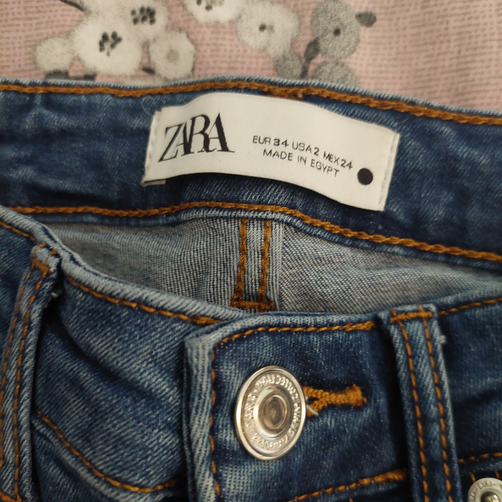 Дънки Slim fit Zara и ONLY