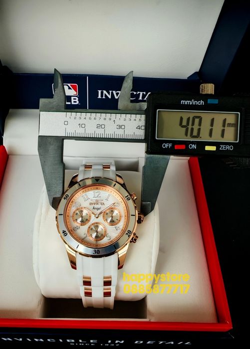 INVICTA Angel Rose gold white 40 mm, Инвикта нов дамски часовник