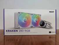 NZXT Kraken 280 alb RGB nou, garanție, cooler aio răcire lichid cpu pc