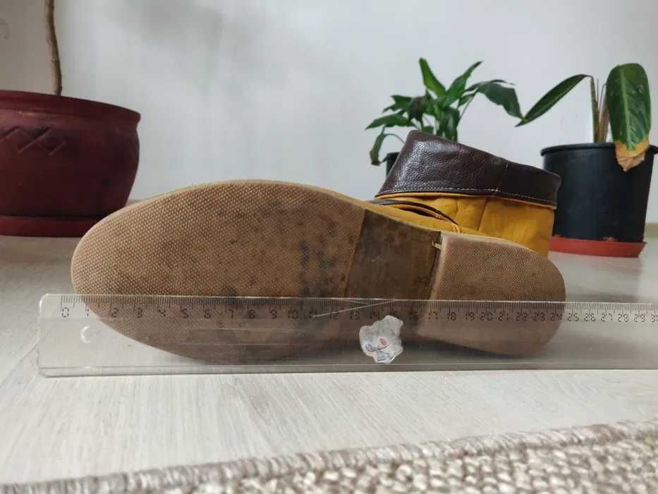 Cizme dama piele naturala, vintage, facut de mana in Turcia, nr.38