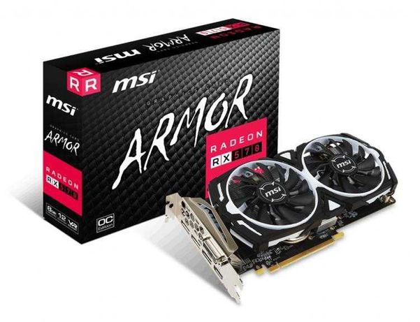 Placa video MSI Armor AMD Radeon RX570 (RX 570 ARMOR 8G OC)