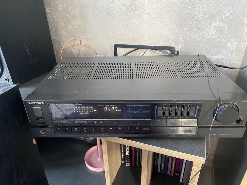 Technics говорители + усилвател