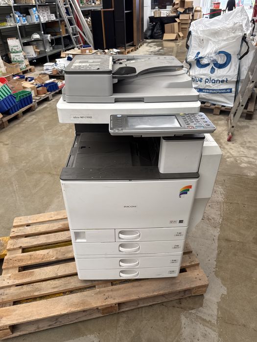 Copiator profesional color Ricoh Aficio MP C3502 A3,defect
