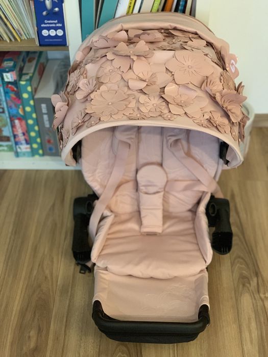 Textil scaun sport Priam 3 Simply Flowers Pink - fara cadru