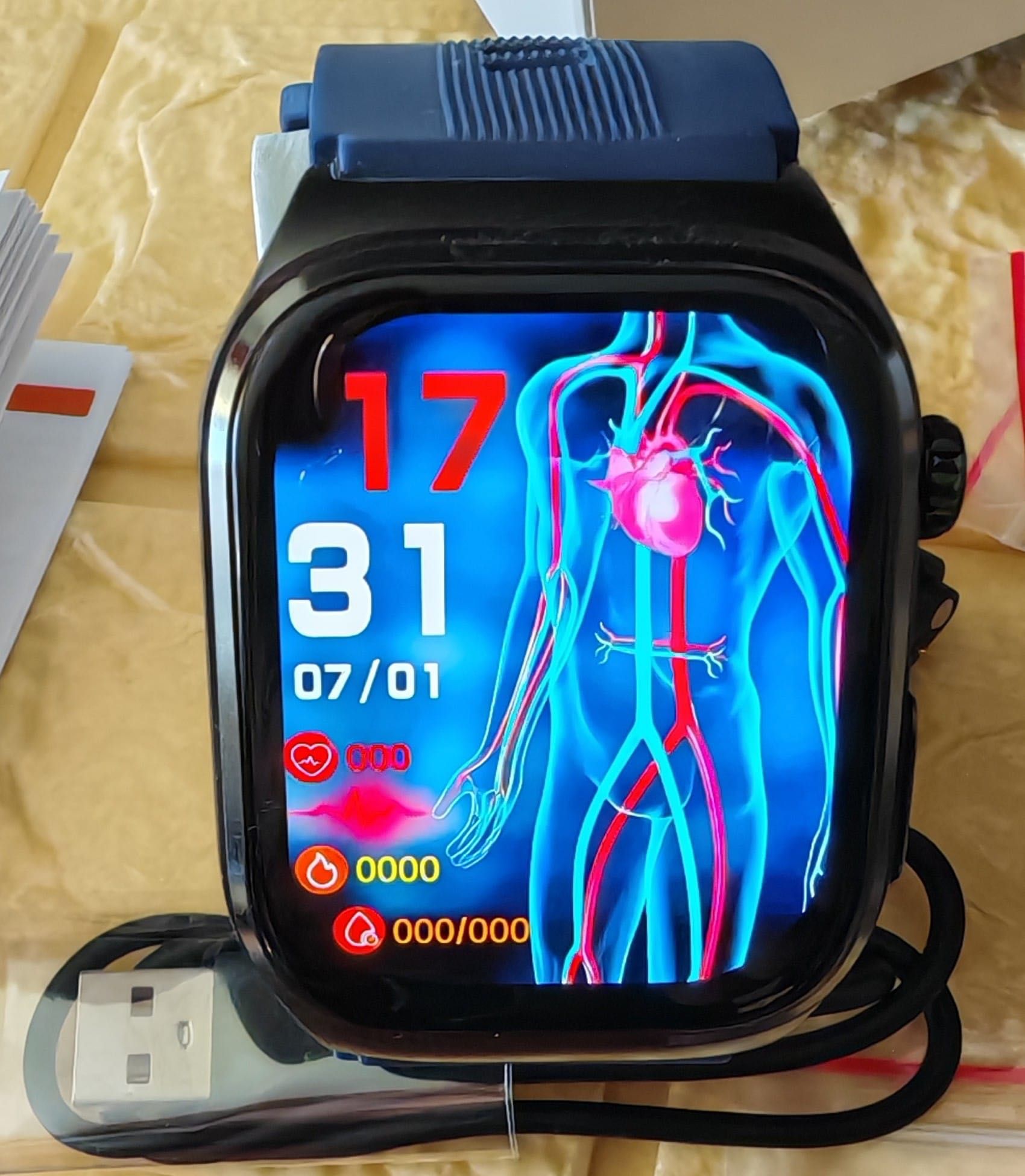 Smartwatch Kardena Care Air 3 (S15), multiple funcții  EKG, tensiune