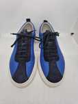 Grenson "Sneaker 1" Suede/Textile, Navy/Royal Blue, Size UK 7 E/EUR 40