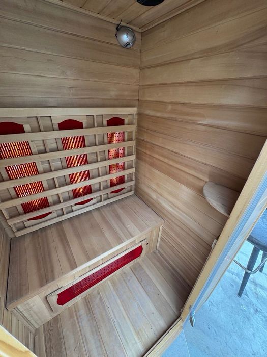 Sauna inflarosu homedeluxe