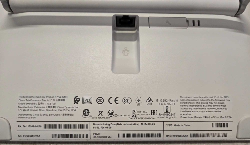 kit teleconferinta Cisco Webex Room Kit Video  [TTC7-23 | TTC5-09]