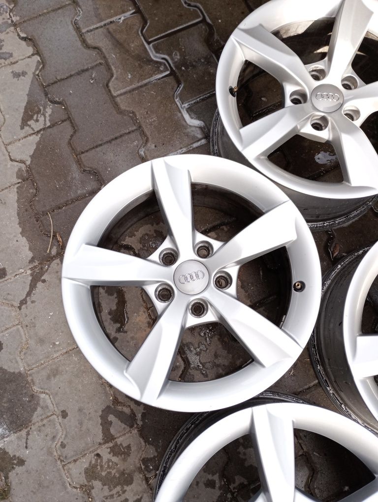 4 jante aliaj 5x112 R16 originale Audi A3 A4 A6,Q2,Q3