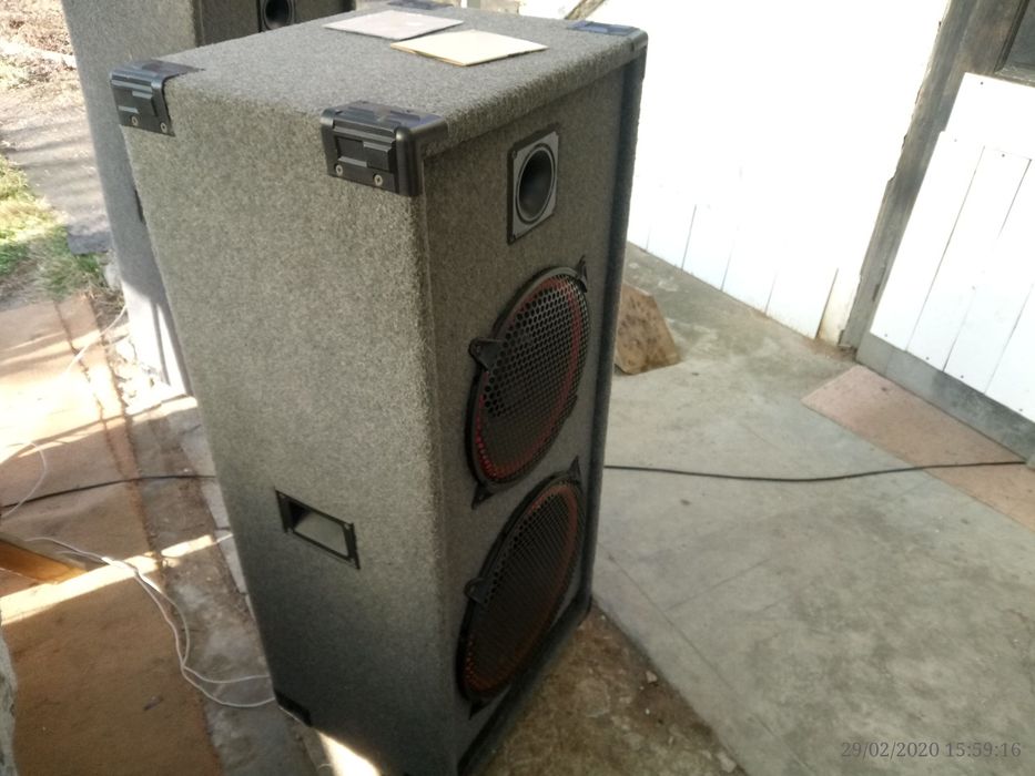 vand boxe pasive de putere audioline 350-700w si o linie sony