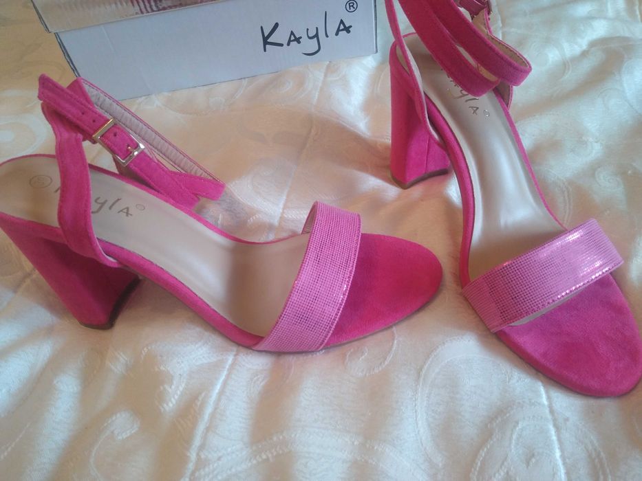 Sandale dame Kayla, pe fuchsia