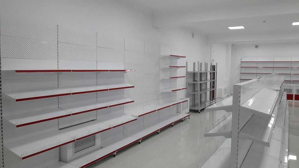Акция!!!Торговое оборудование Астана, стеллаж, полки для магазина