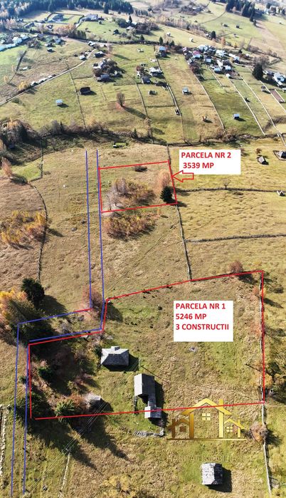 Casa batraneasca si teren