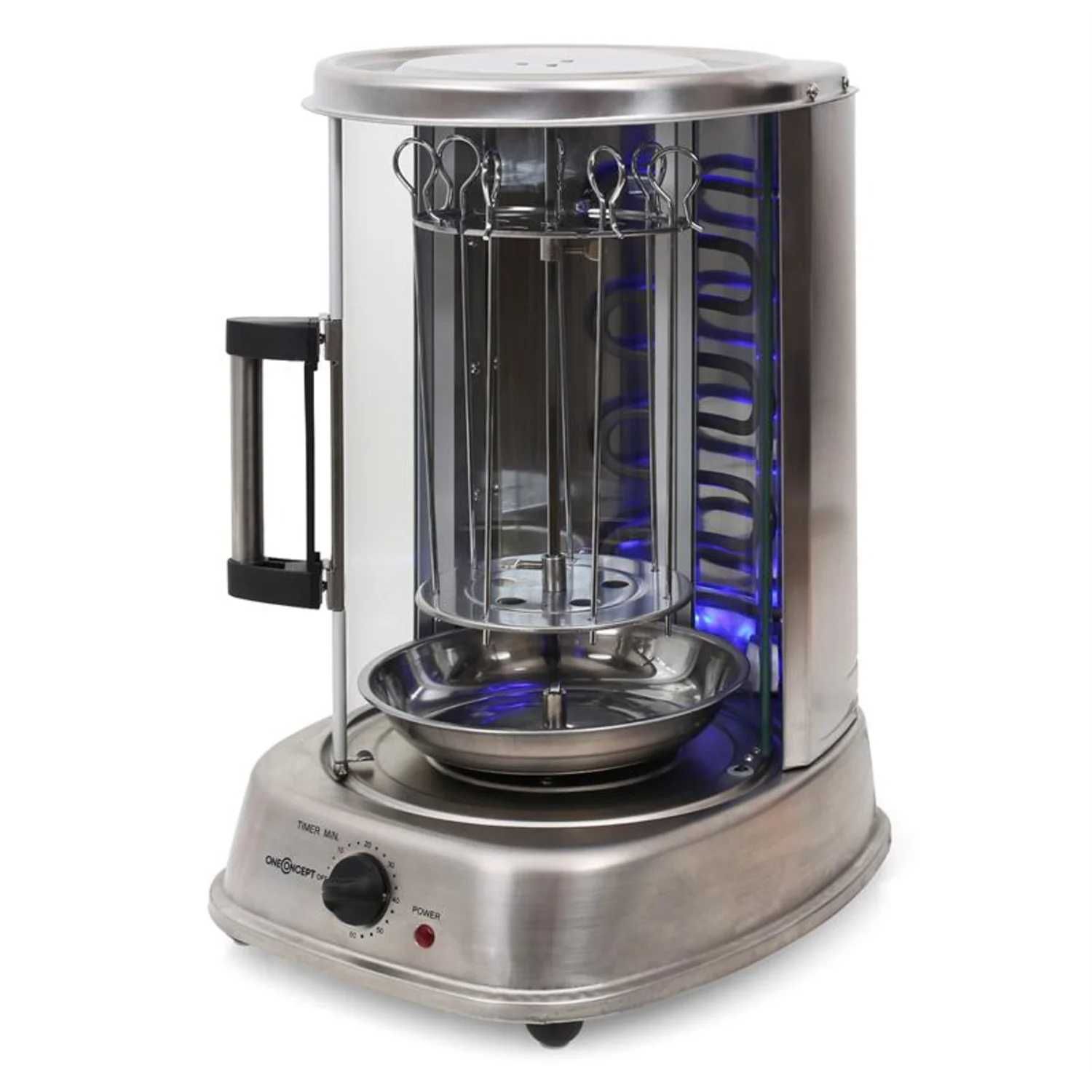 aparat mic shaorma & kebab & gyros Kebap Master de maestru 1500W oțel