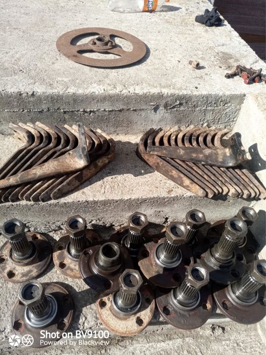 Piese freză grapă rotativa Ax, pinion.