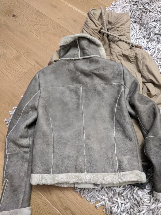 Geaca Naketano S bărbați și  Geaca blana naturala Zara M femei