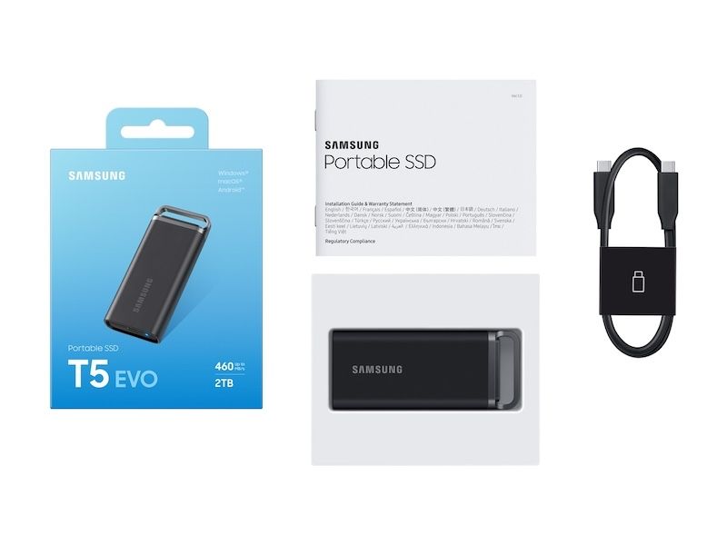 Samsung SSD T5 EVO 2 TB USB 3.2 Gen 1