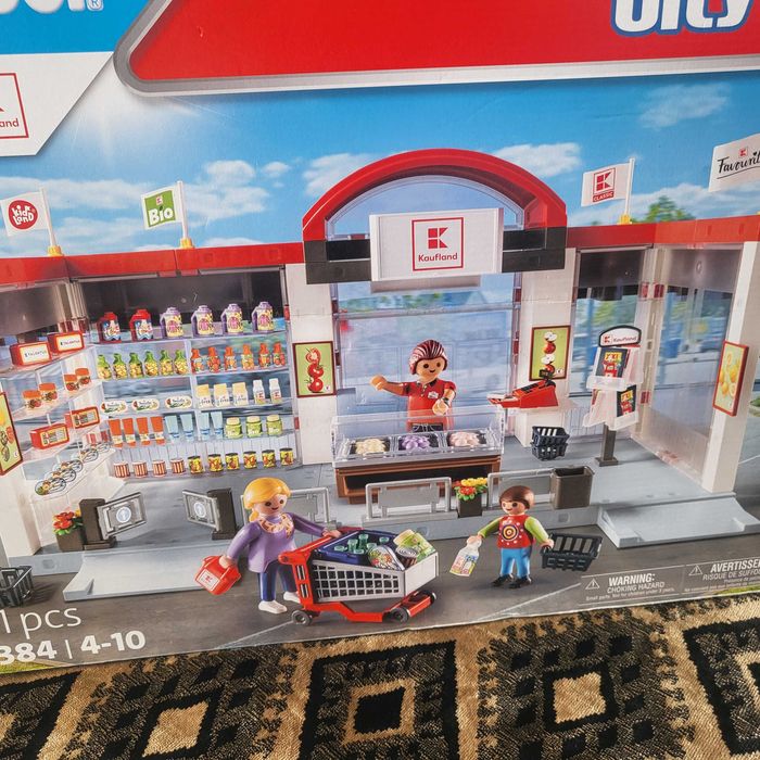 foarte MARE -playmobil magazin kaufland -CUTIE SI INSTRUCTIUNI