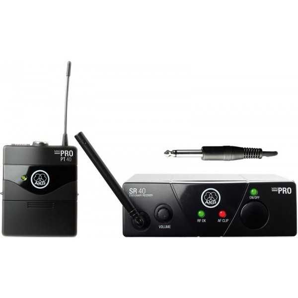 Set Wireless AKG WMS 40 mini inst + Superlux Pra383