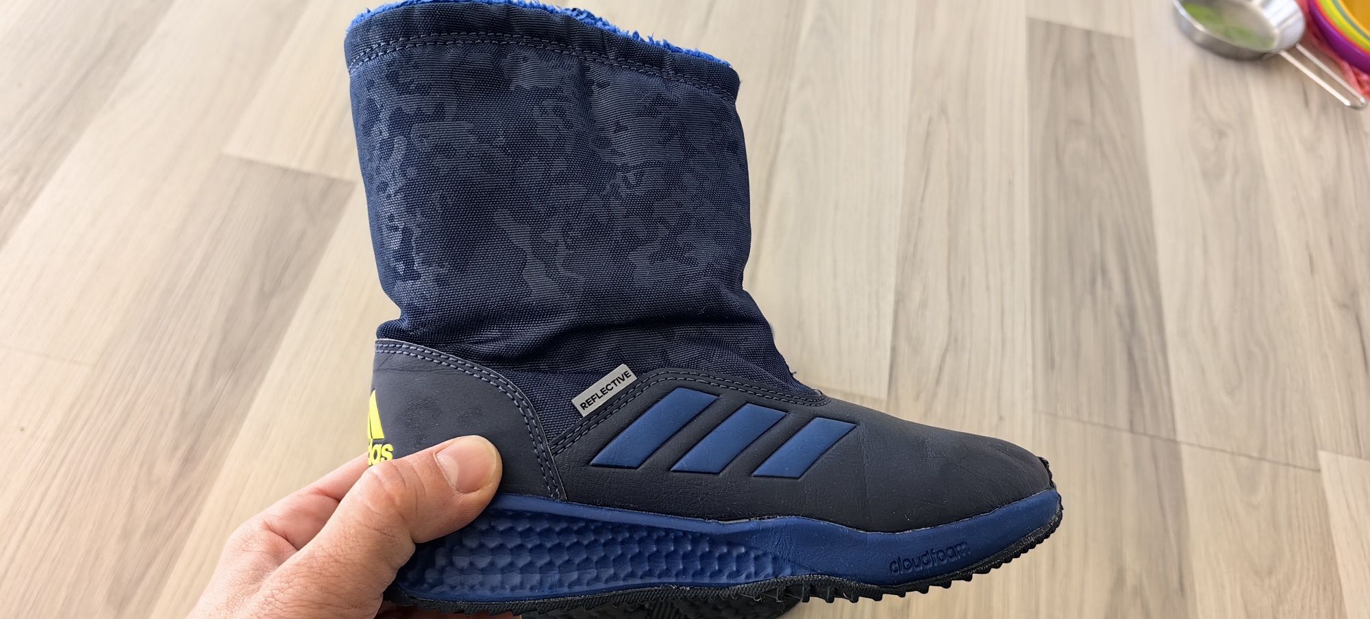 Детски непромокаеми ботуши Adidas сняг дъжд  отлични