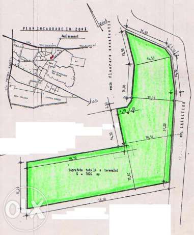 vind teren intravilan Botoșani