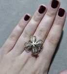 Inel aur alb cu aur galben,14k,7.7gr,mar17
