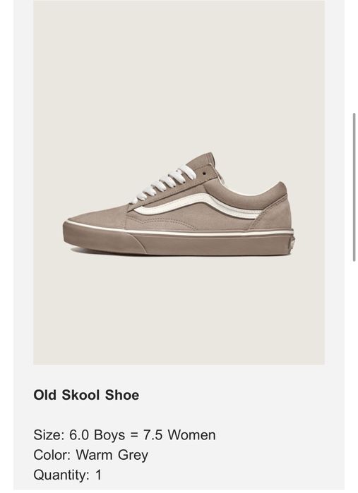 Кеды Vans новые, привезены с Америки, не подошел разм