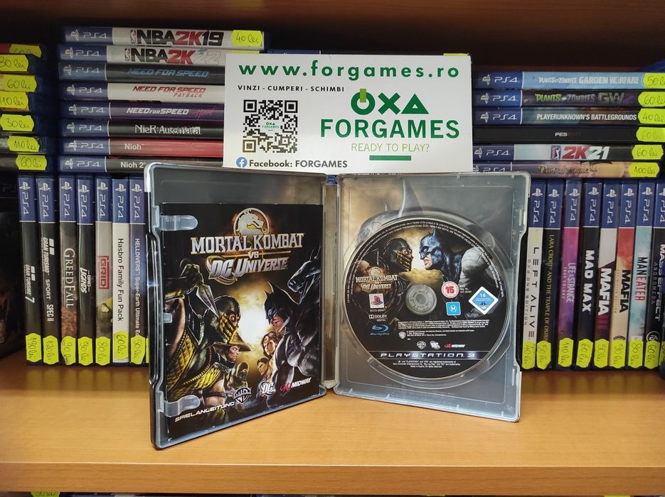joc PS3 Mortal Kombat vs FC Universe Steelbook PS3 Forgames.ro