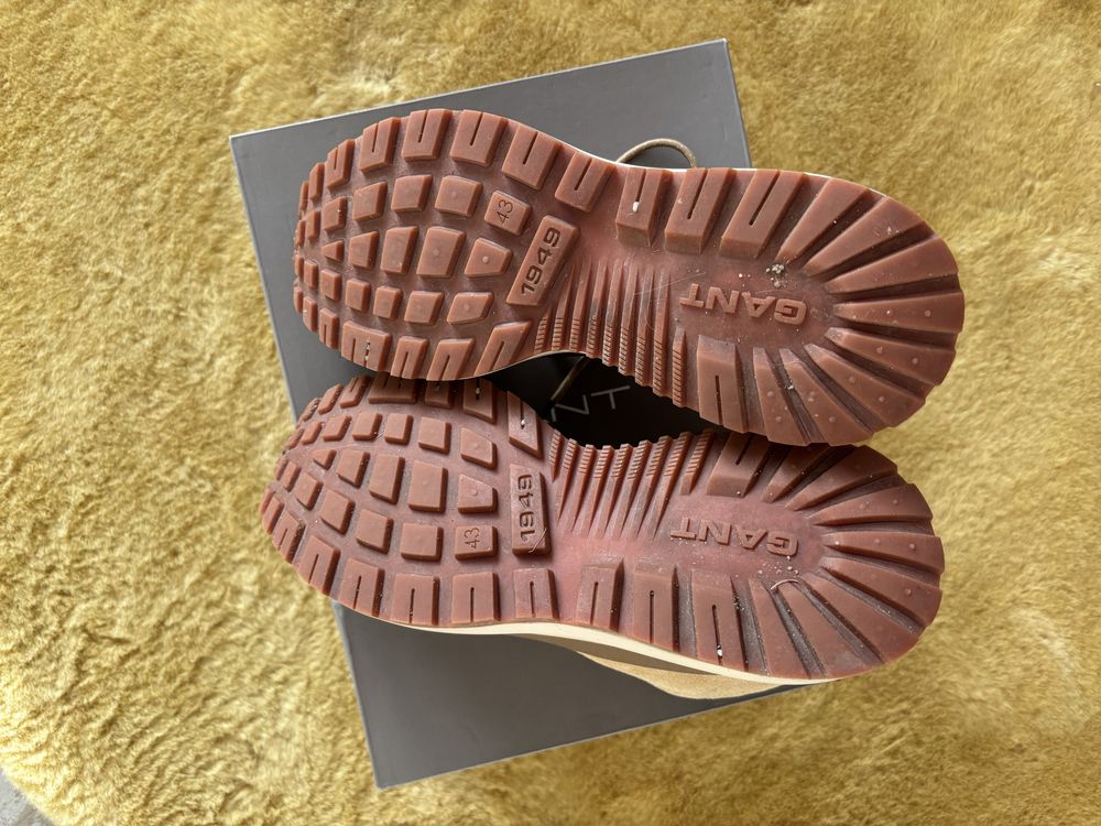 Ghete Gant 43 piele intoarsa
