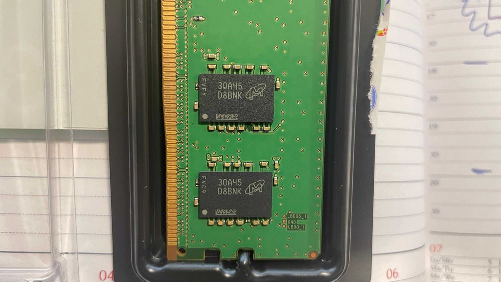 RAM DDR5 2*8GB 4800Mhz (Micron) nou. Scos din Dell Optiplex pt upgrade