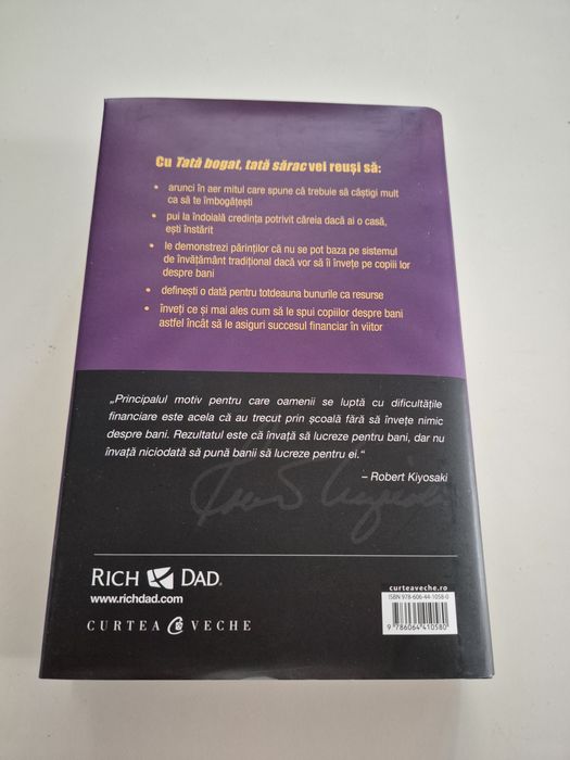 Vand Tată bogat, Tată sărac Ediție de colecție de Robert T. Kiyosaki